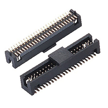1.27mm Box Header SMT（cap） with Female Header 